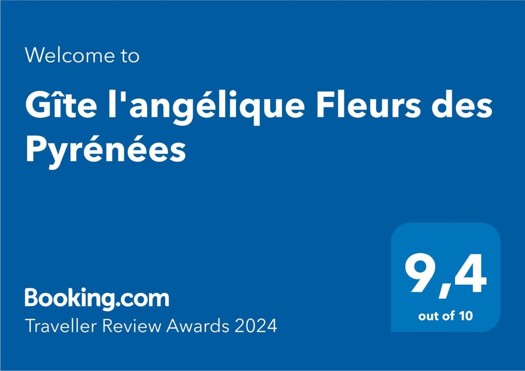 Gite L'Angelique Fleurs Des Pyrenees Argelès-Gazost Exteriör bild